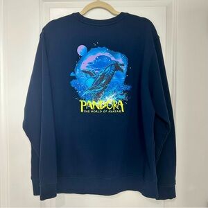 Disney Parks Pandora The World of Avatar Crew Neck Sweatshirt Unisex Size Large